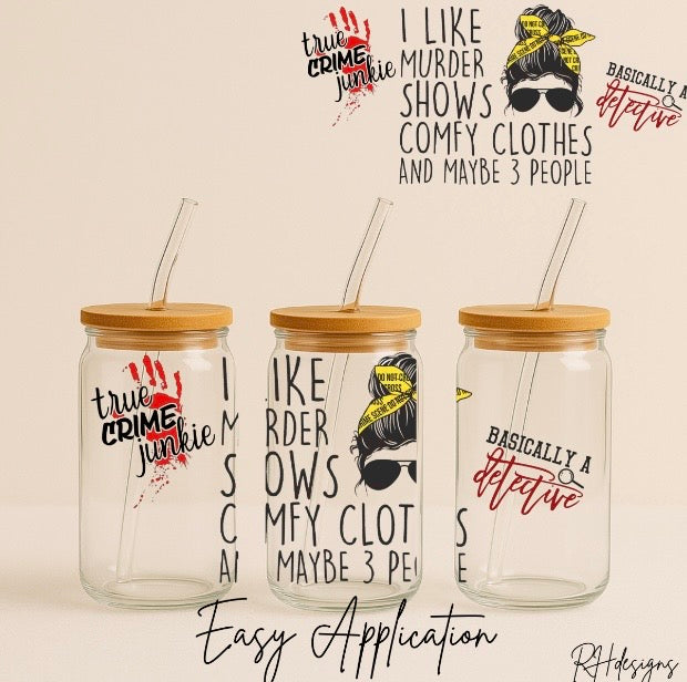 True Crime Junkie Comfy Clothes - 16oz