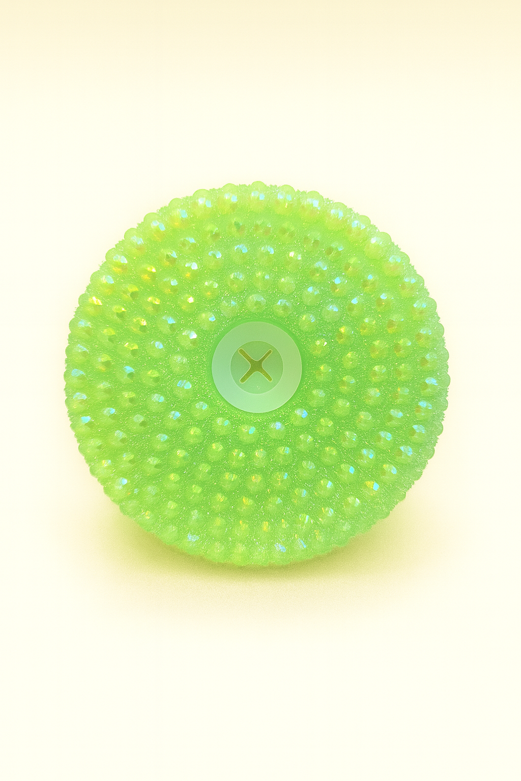 Green Rhinestone Lid