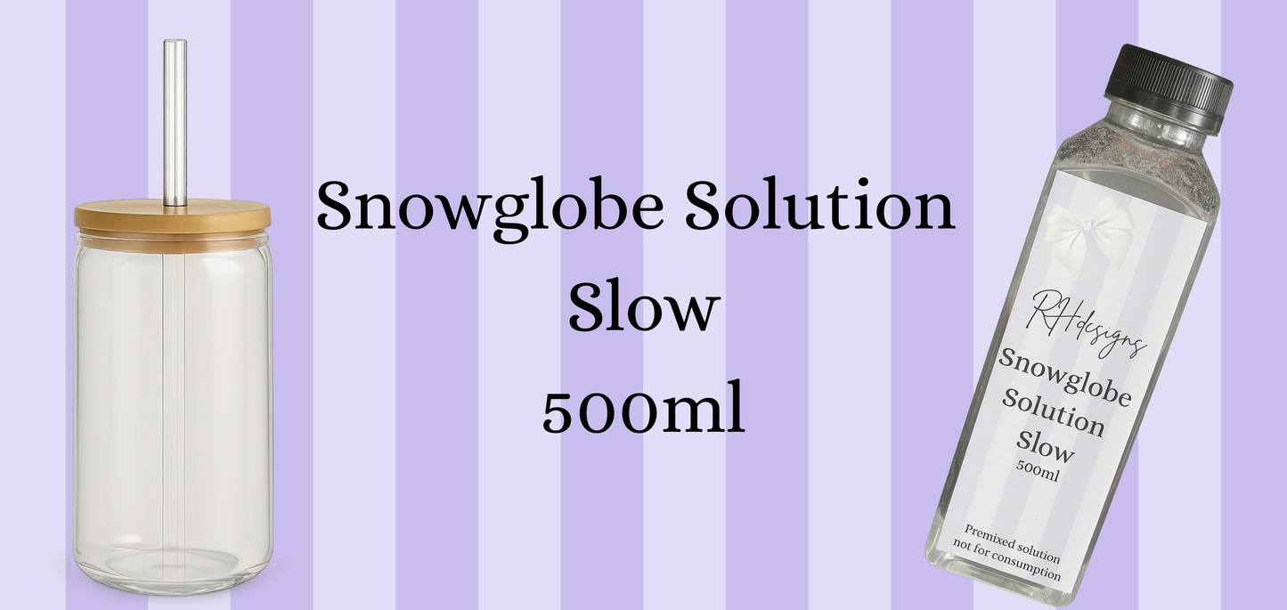 Snowglobe Solution 500ml - Slow