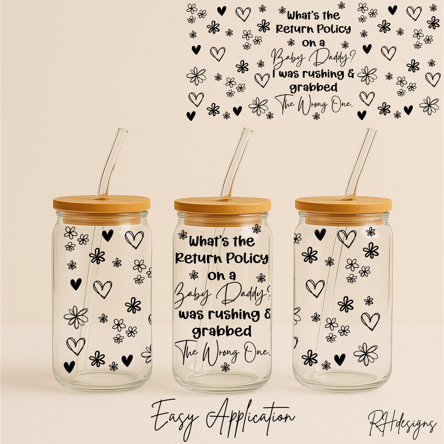 Baby Daddy Return Policy - 16oz