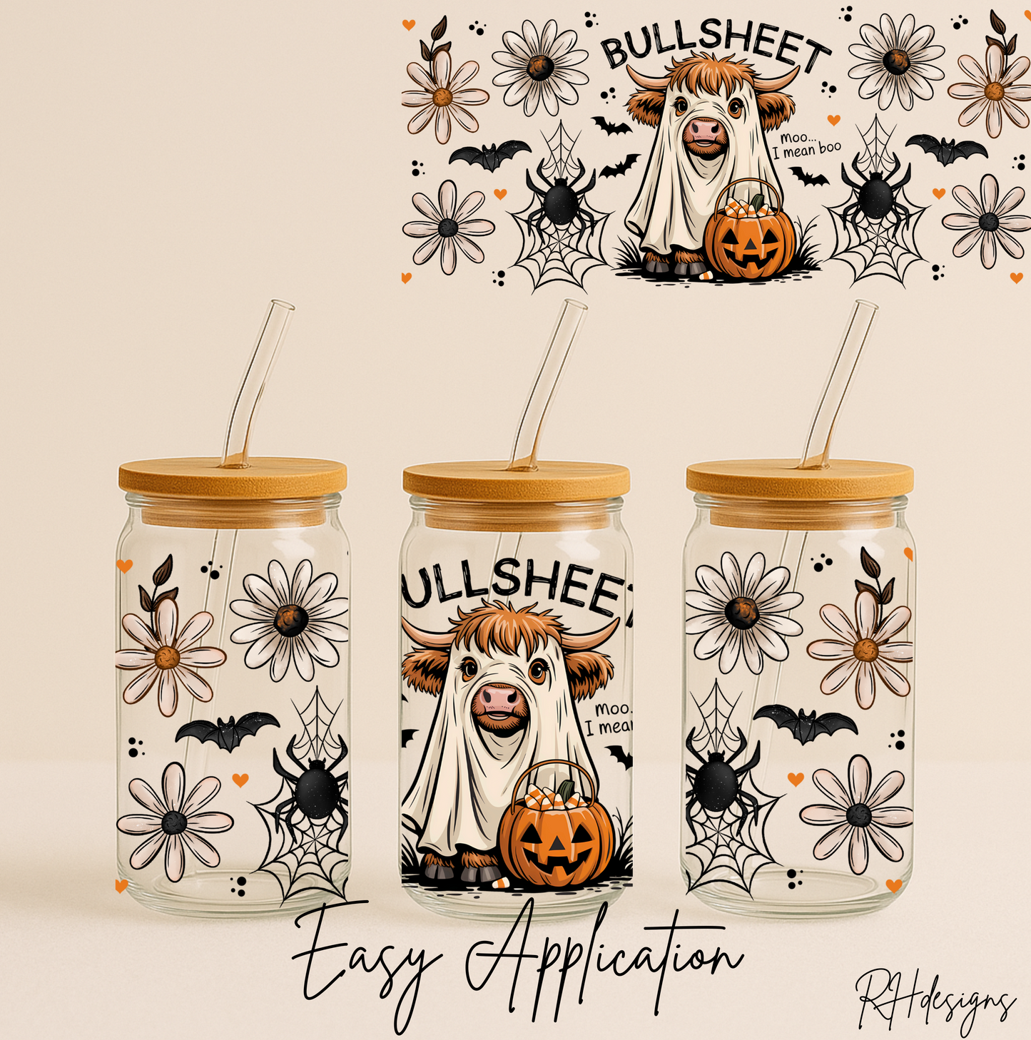 Bullsheet Moo Halloween - 16oz