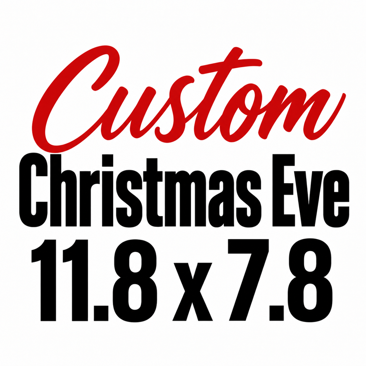 Custom Christmas Eve Box