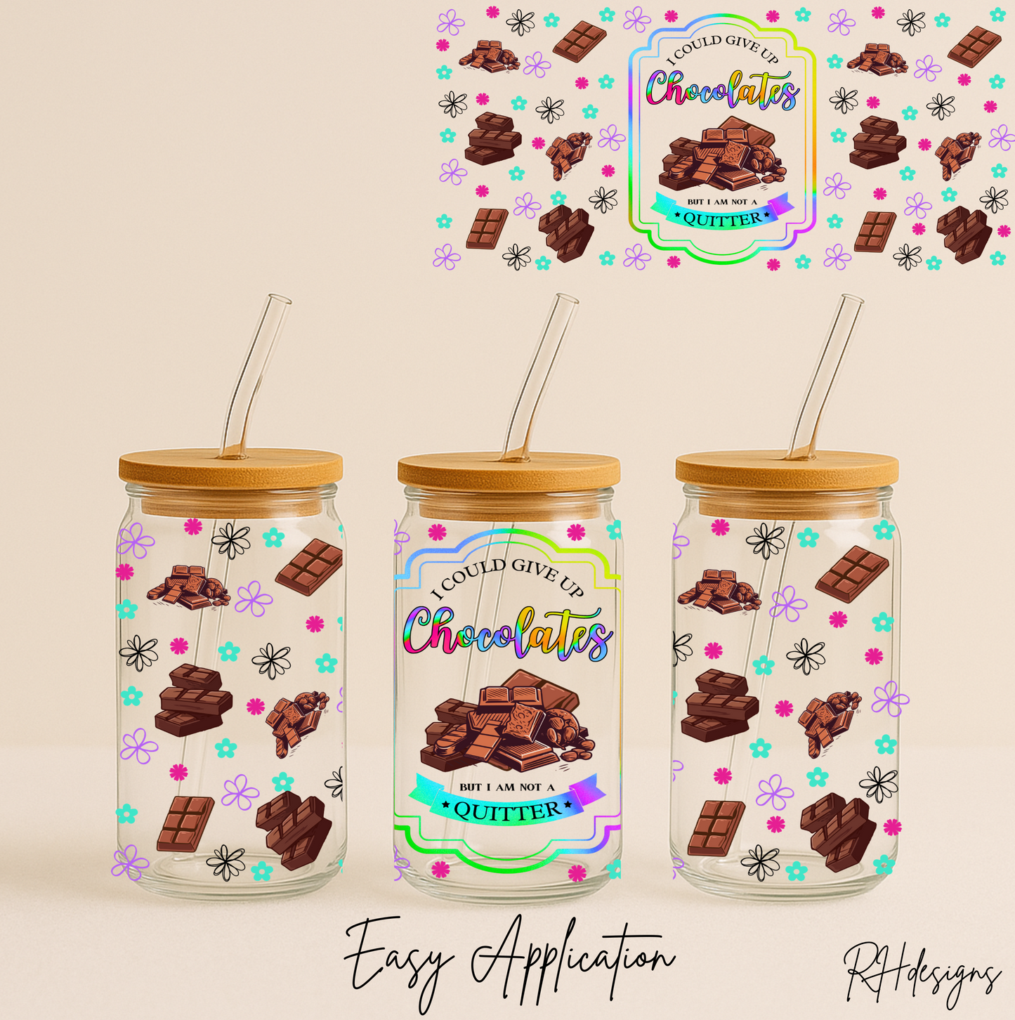 Not A Quitter Chocolate - 16oz