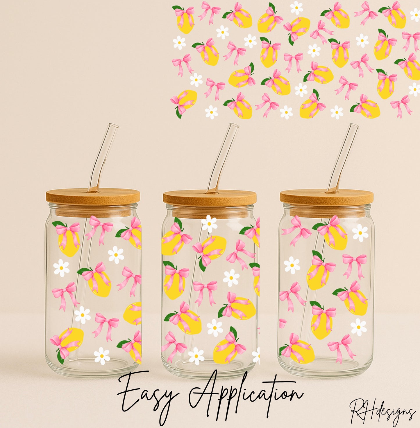 Pink Bow Summer Lemons - 16oz