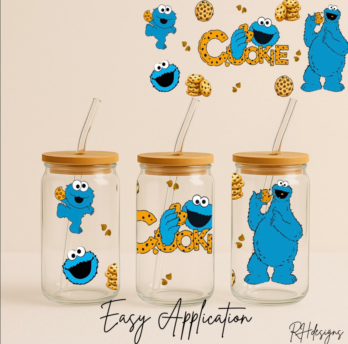 Blue Cookie Monster - 16oz