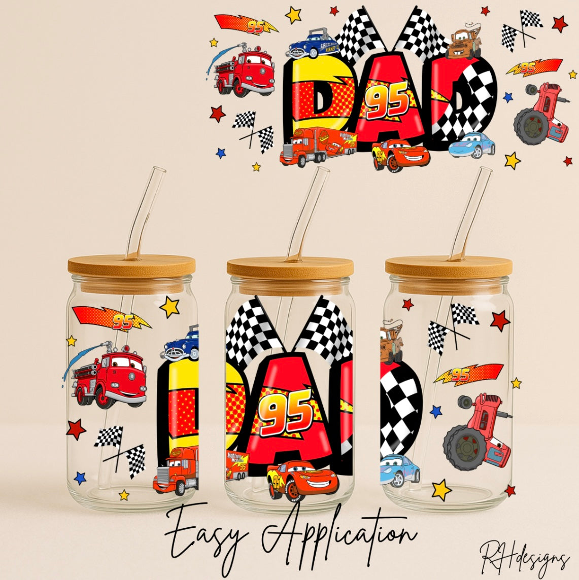 Cars Dad - 16oz