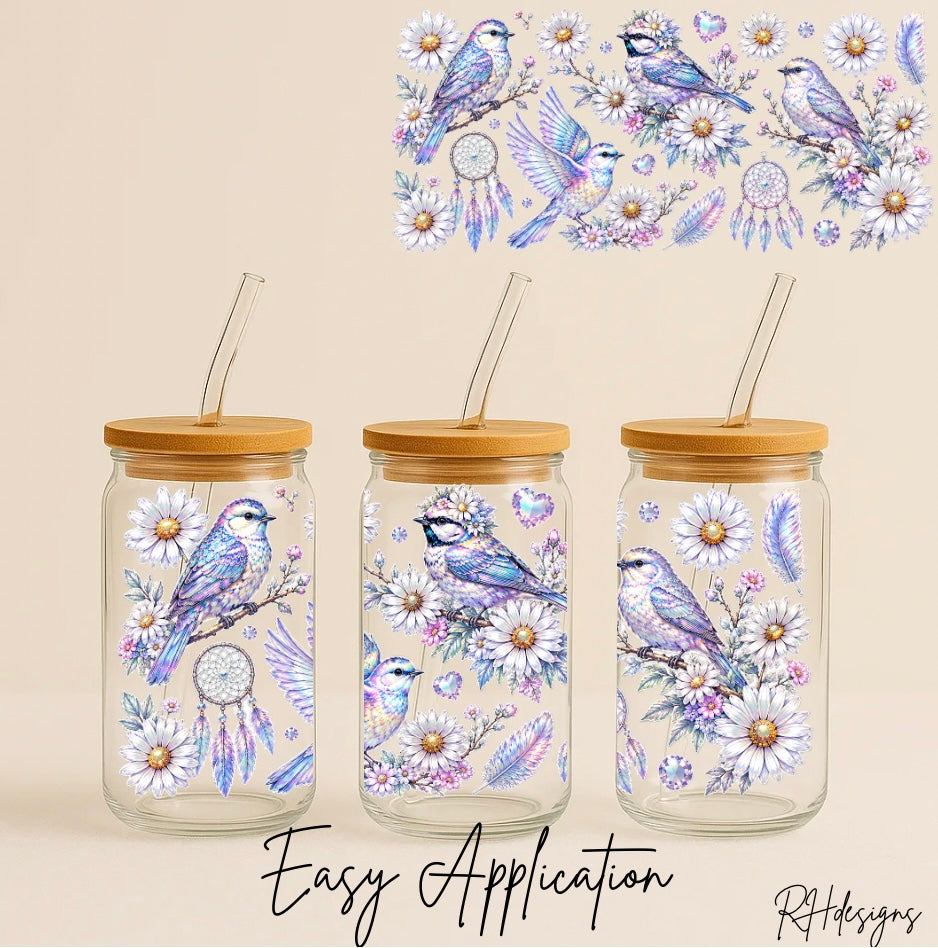 Pearlescent Birds - 16oz
