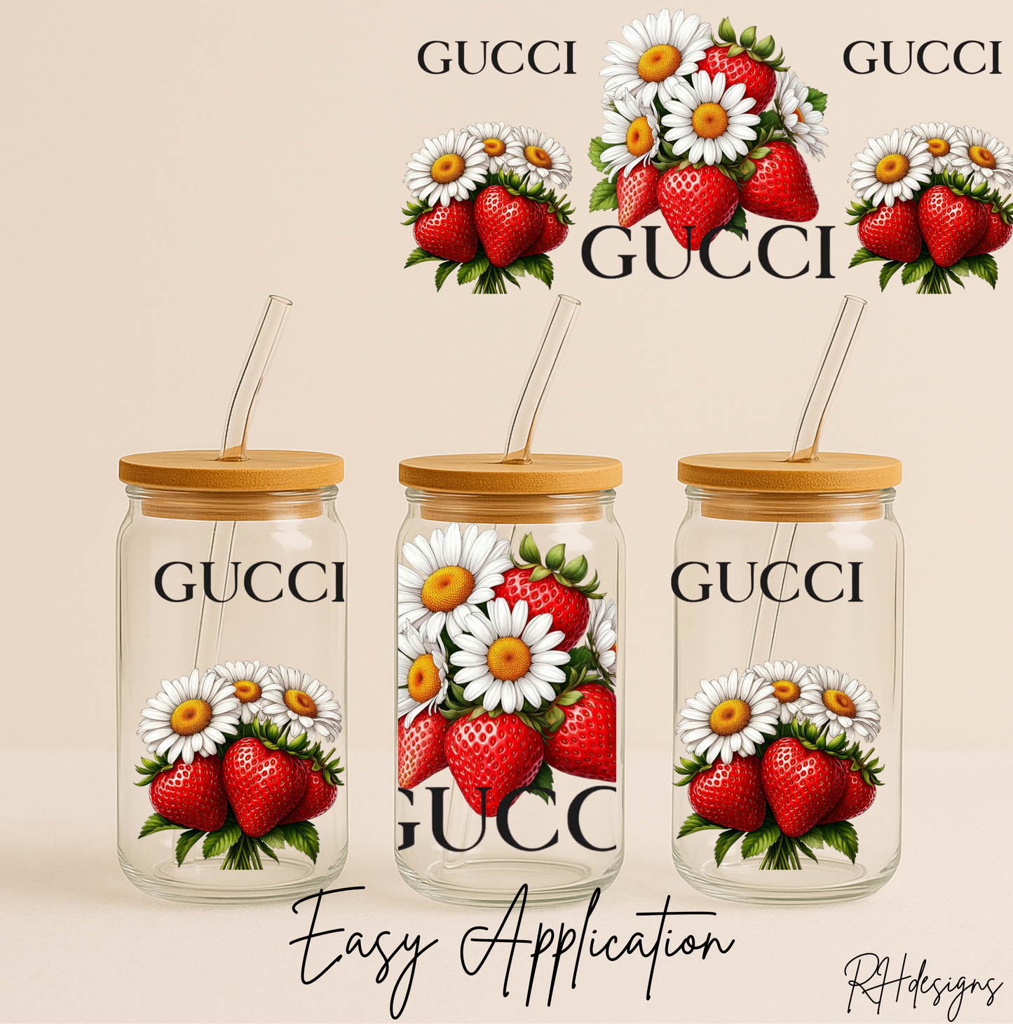 Strawberry Daisys - 16oz