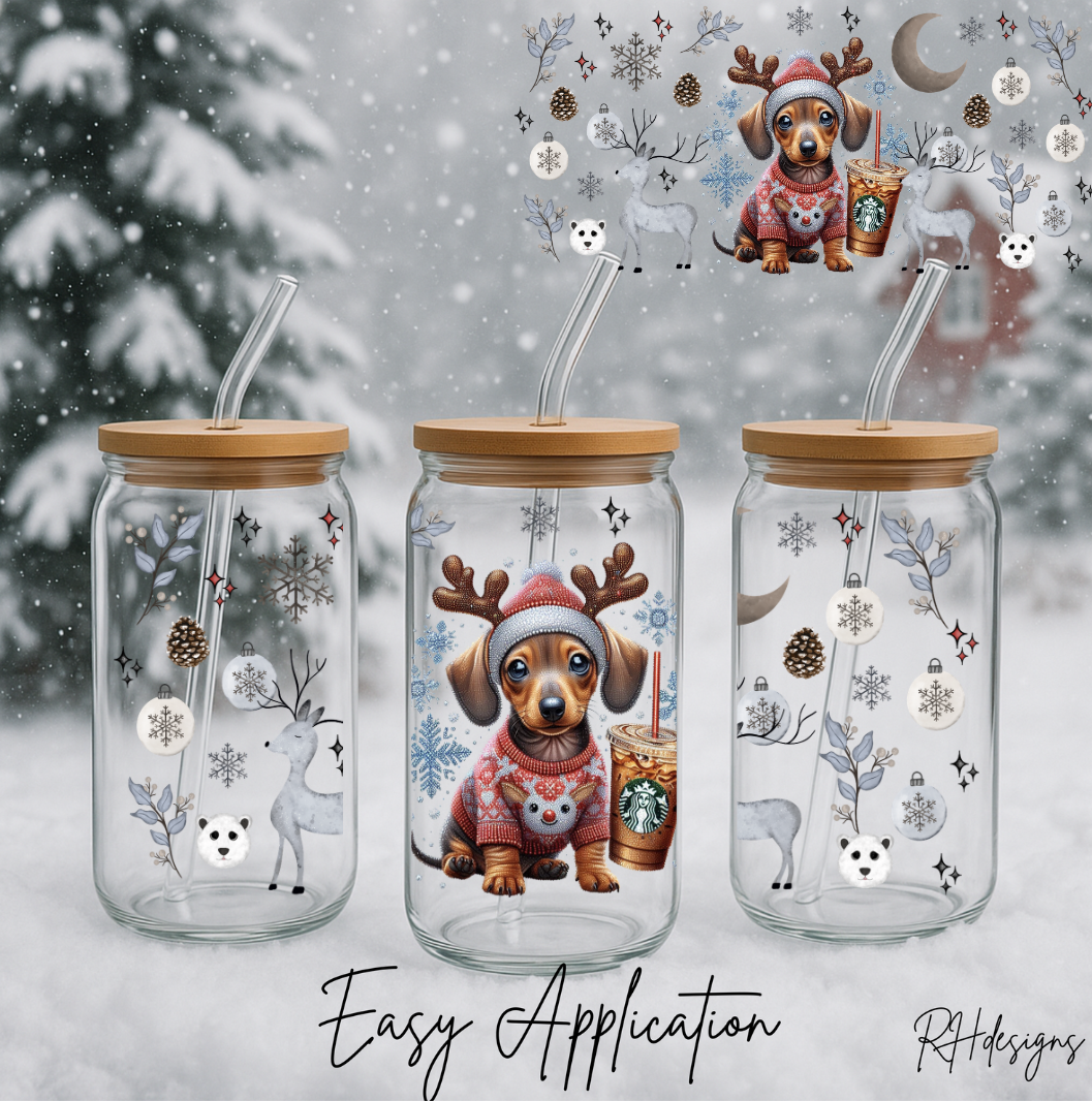 Star Christmas Sausage Doggie - 16oz