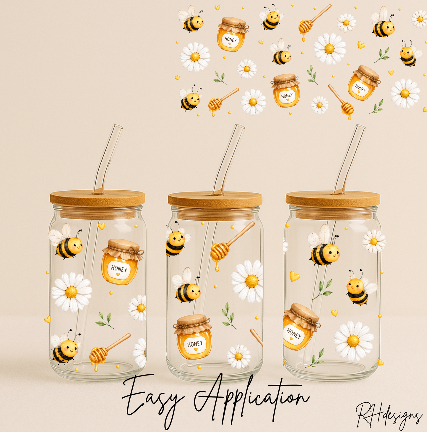 Honey Bee Daisys - 16oz