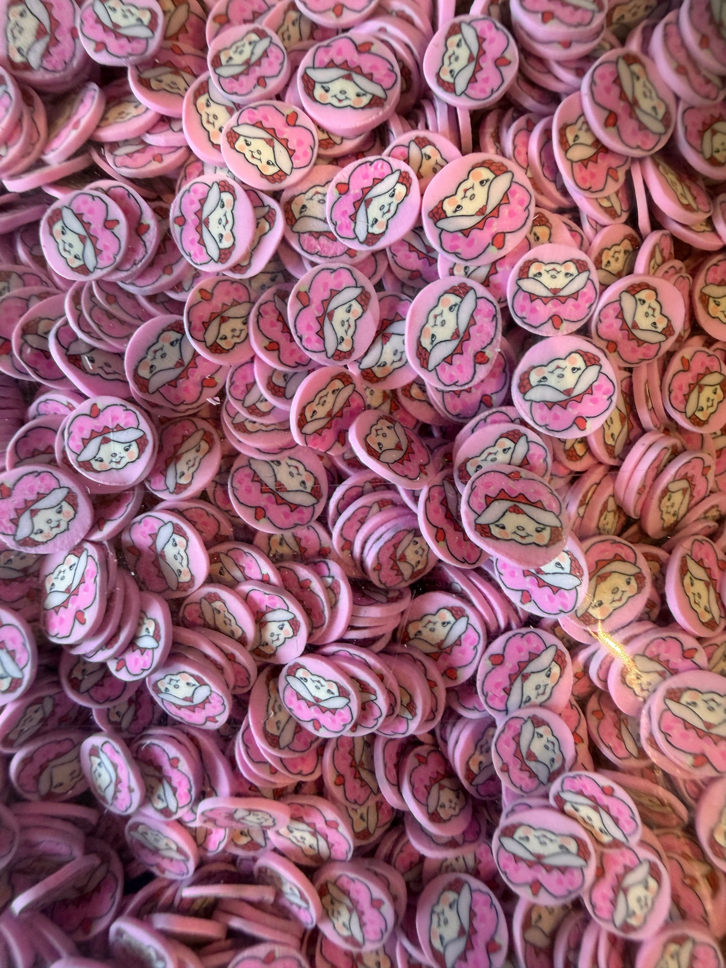 Strawberry Shortcake Clay Pieces - 50g