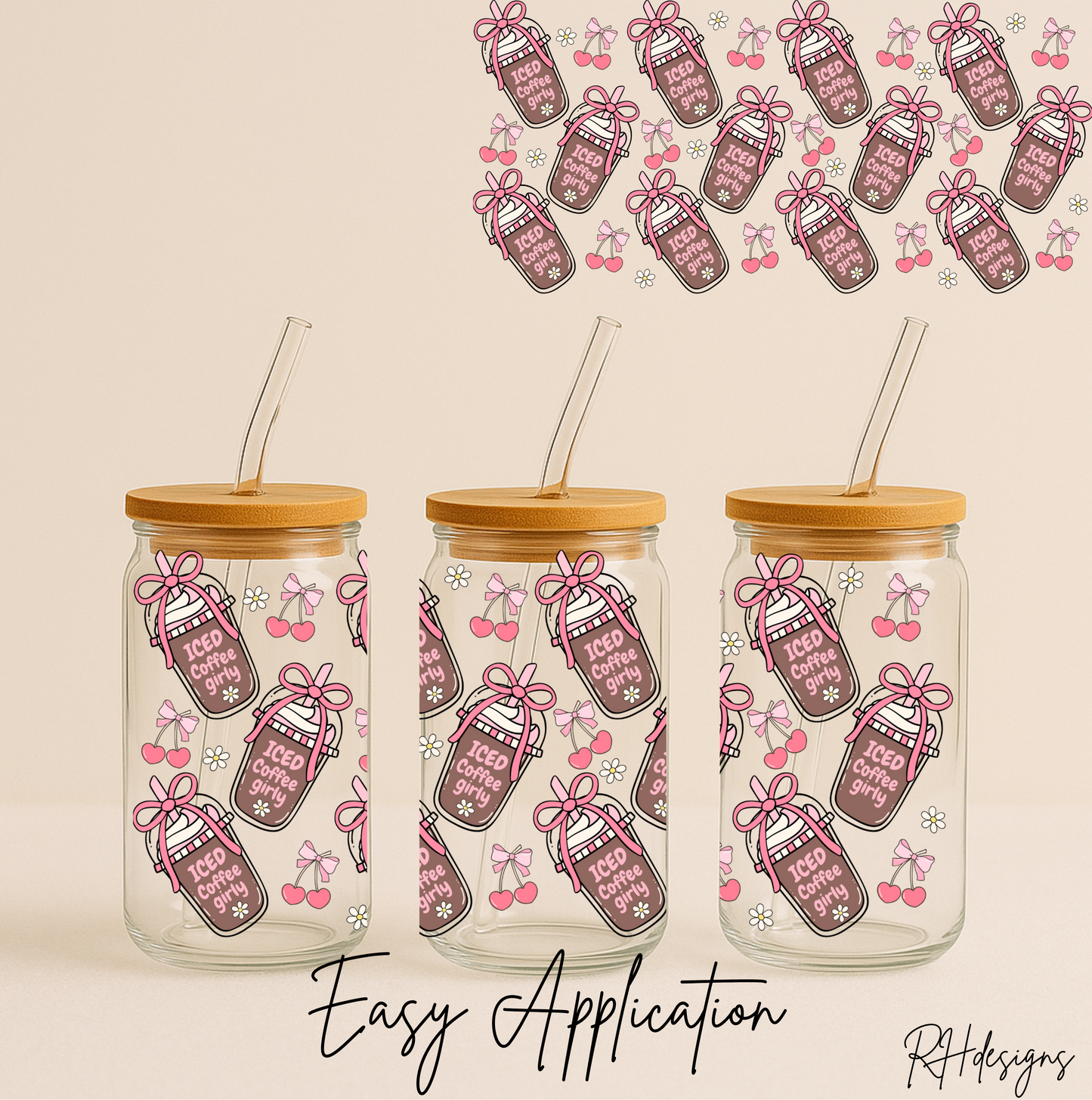 Iced Coffee Girly - 16oz