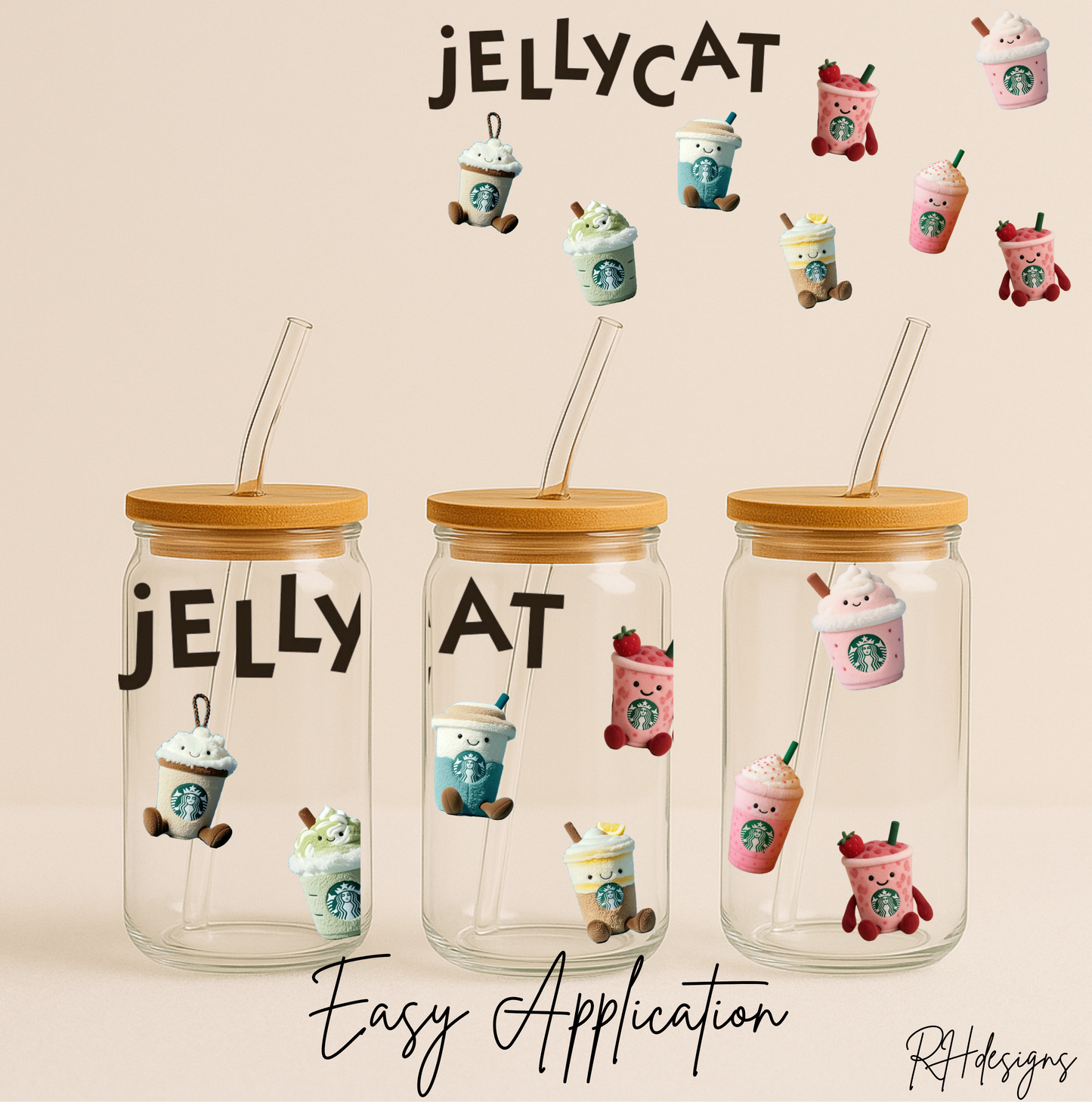 Jelly Teddy Star - 16oz