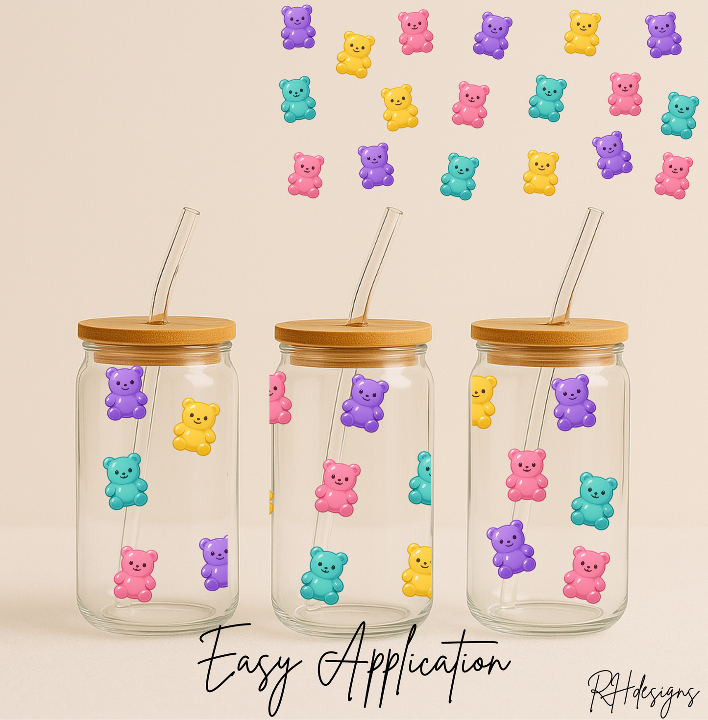 Multi Jelly Bears - 16oz
