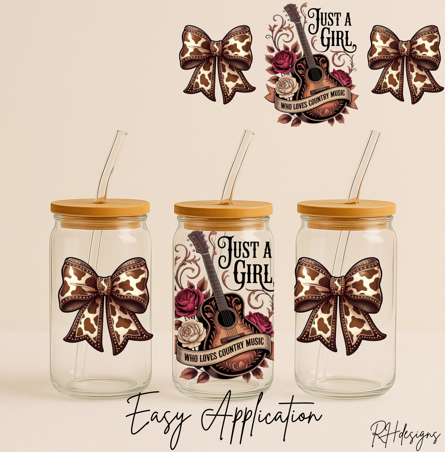 Just A Girl Country Music - 16oz
