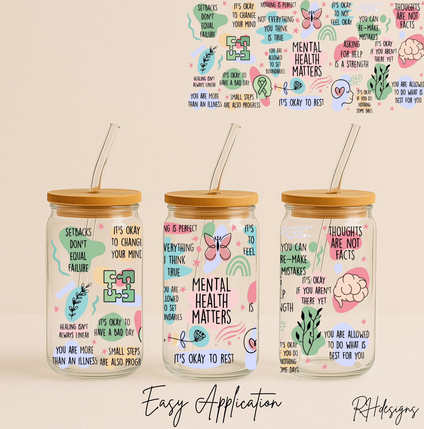 Mental Health Matters - 16oz