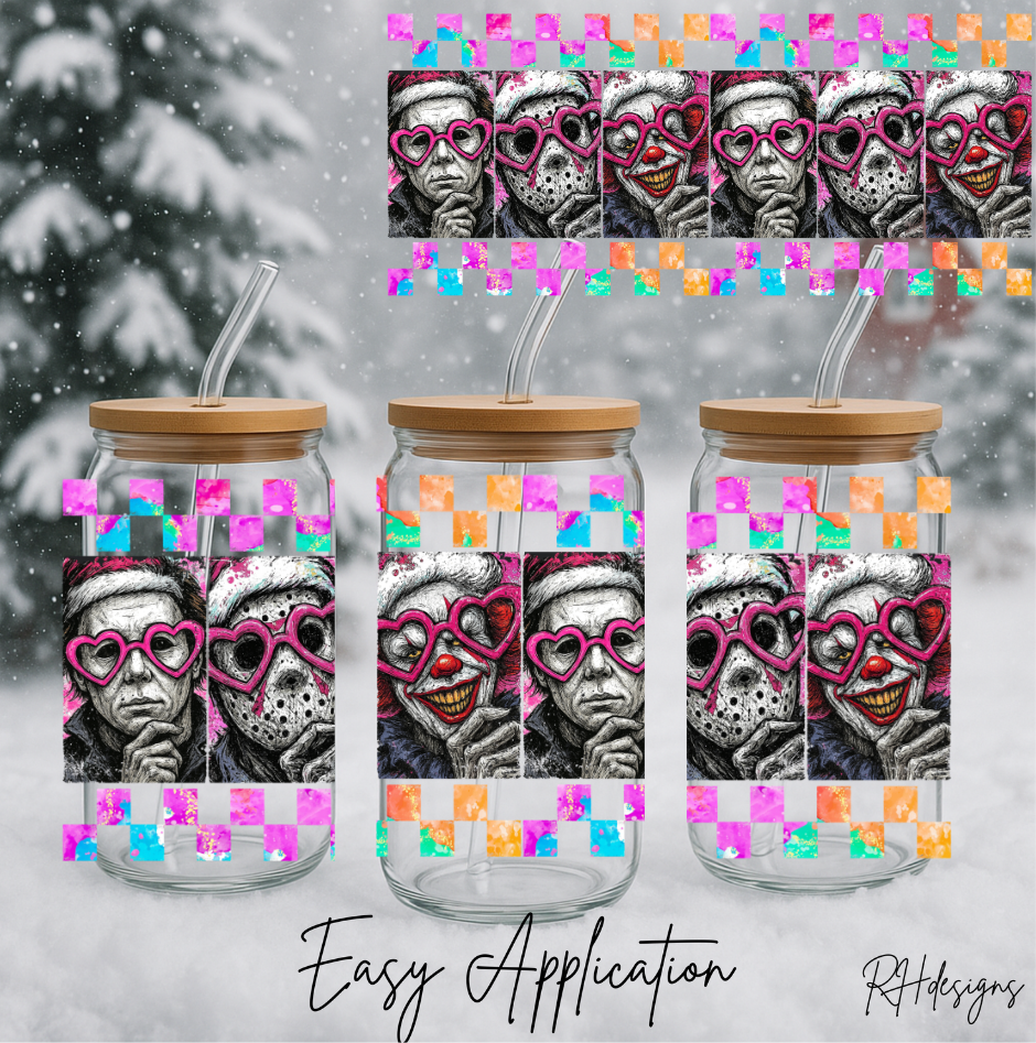 Christmas Horror Characters - 16oz