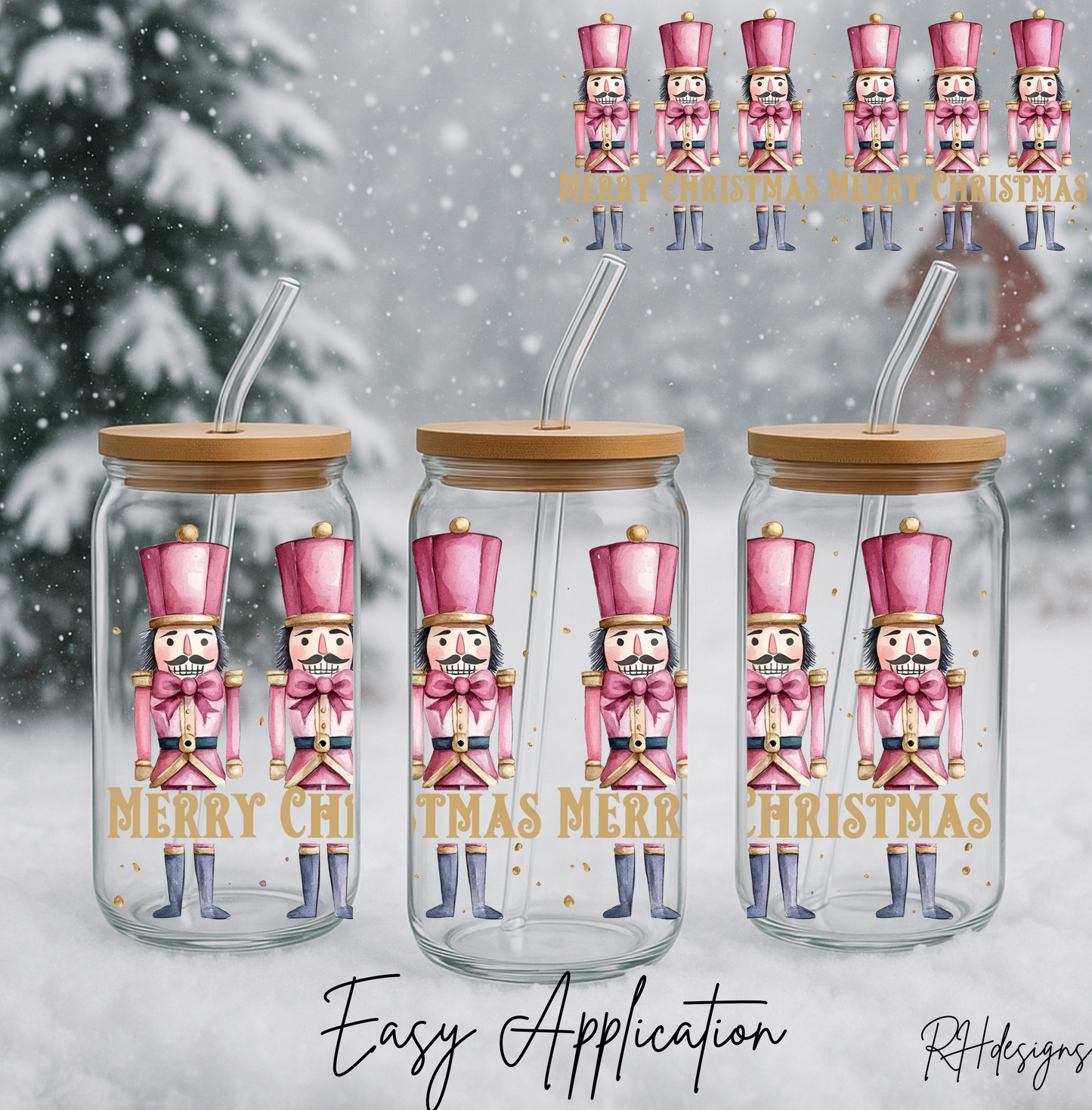 Pink Nutcracker - 16oz