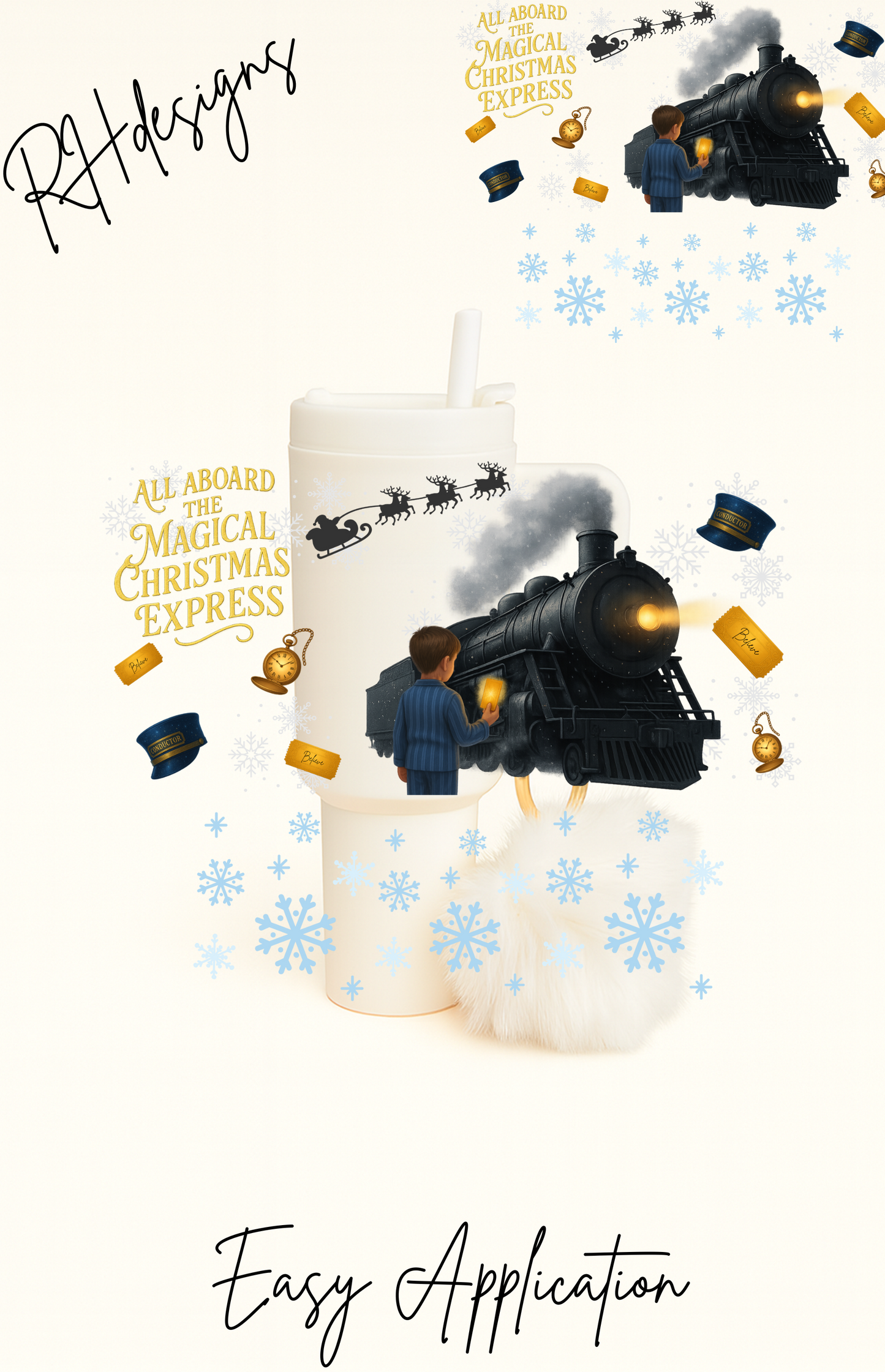 All Aboard The Magical Express - Mini Tumbler Wrap