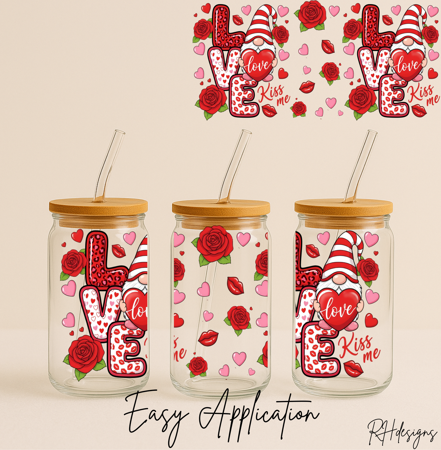 Love Gnomes Valentines - 16oz