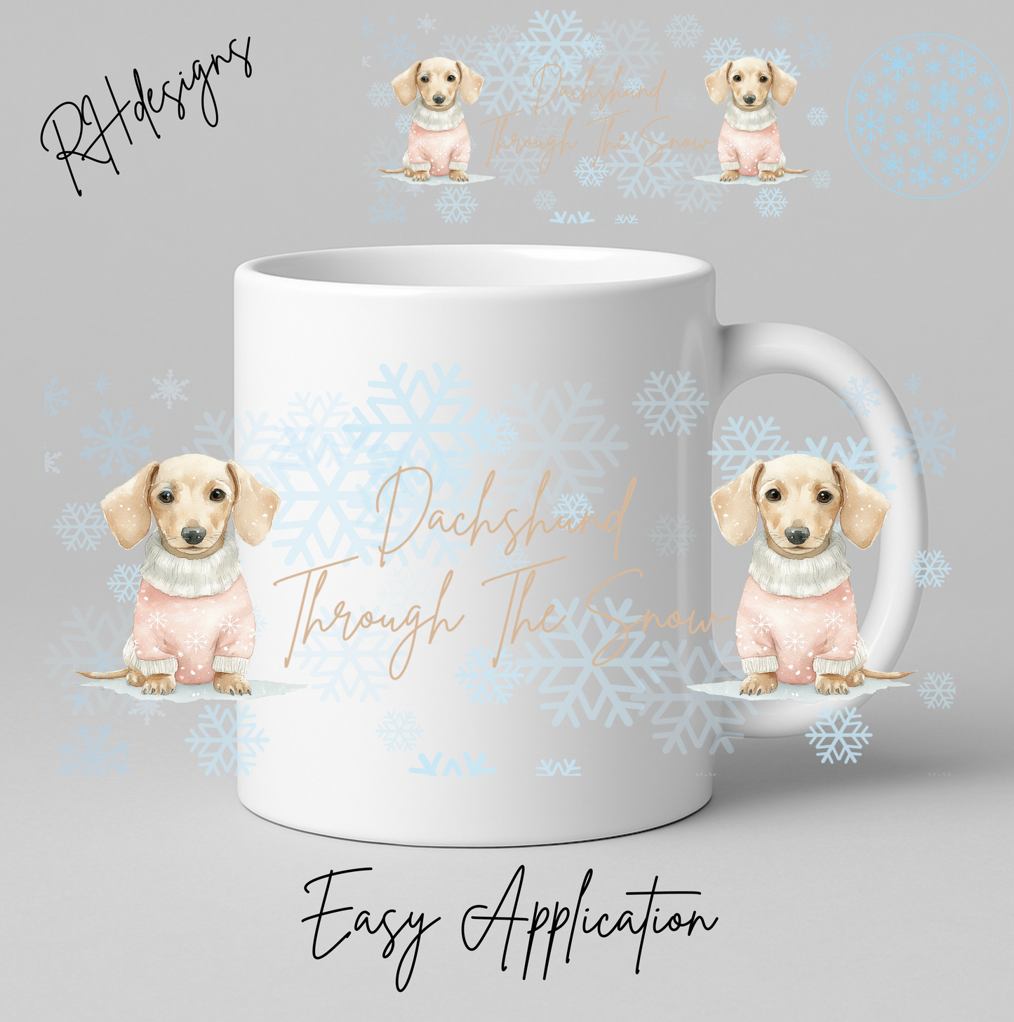 Dachshund Through The Snow - 11oz