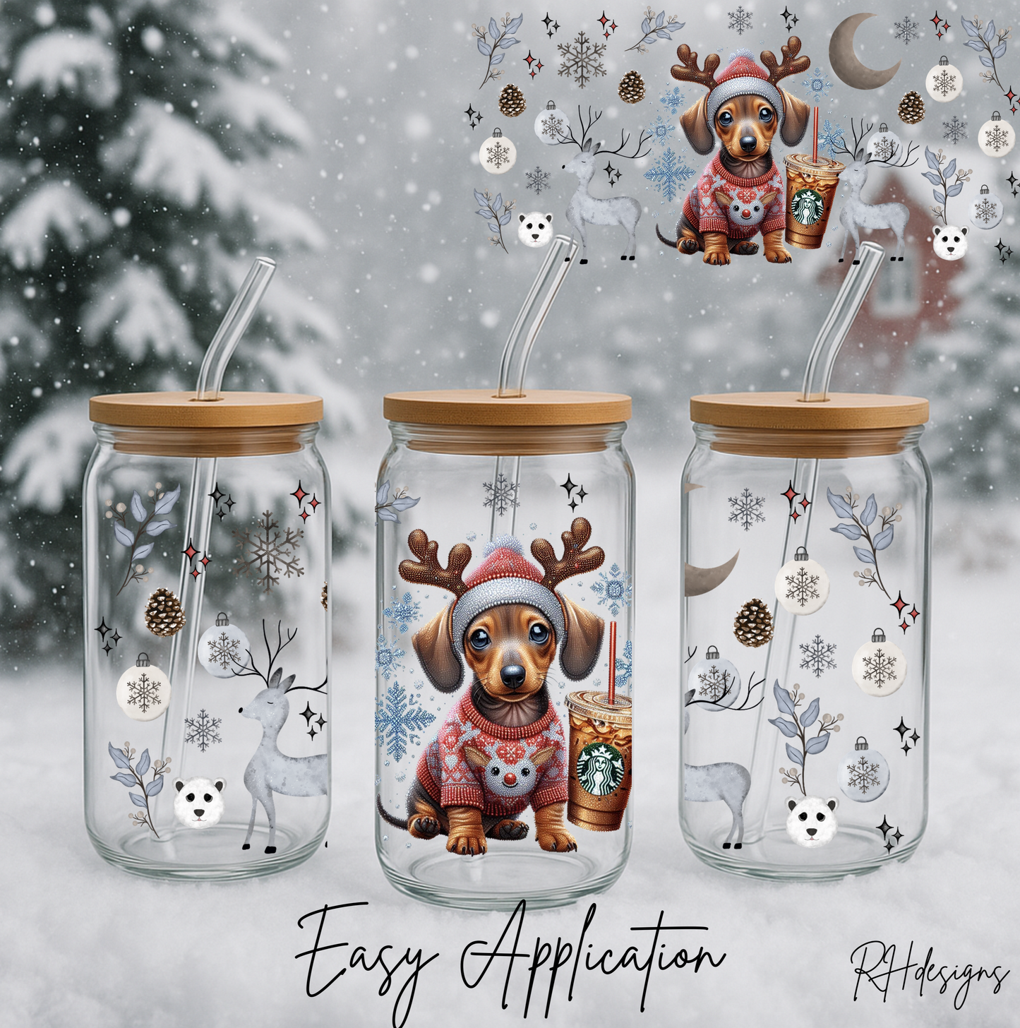 Winter Sausage Dog - 16oz