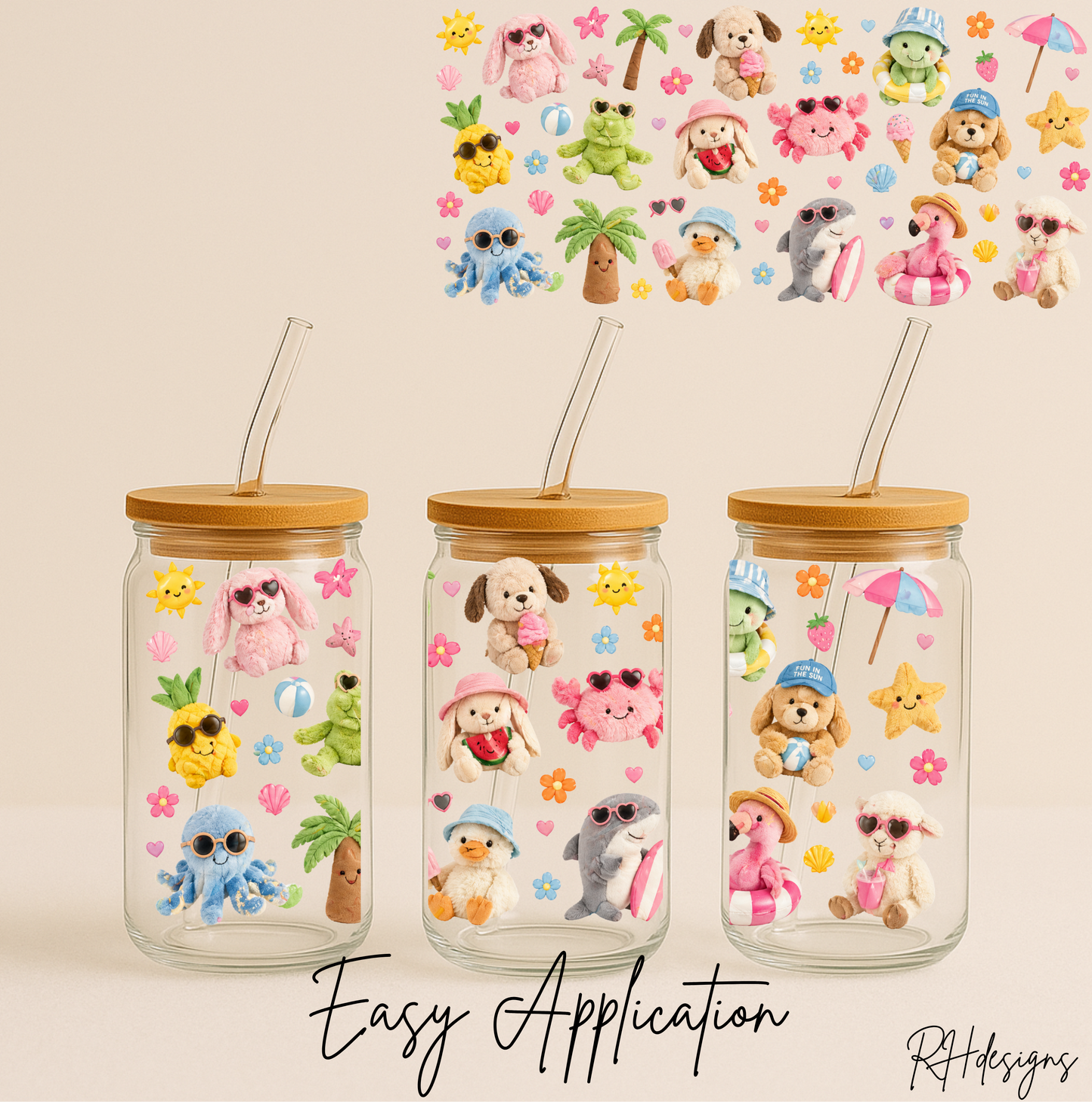 Summer Jelly Teddies - 16oz
