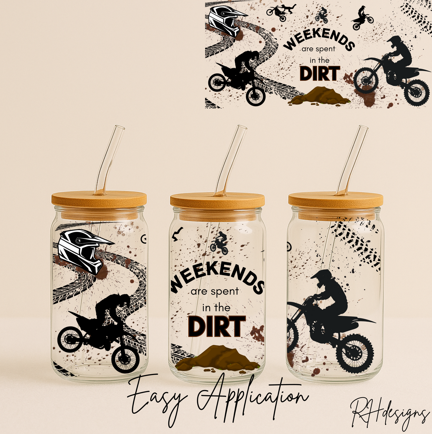 Weekends Are Spent In The Dirt - 16oz