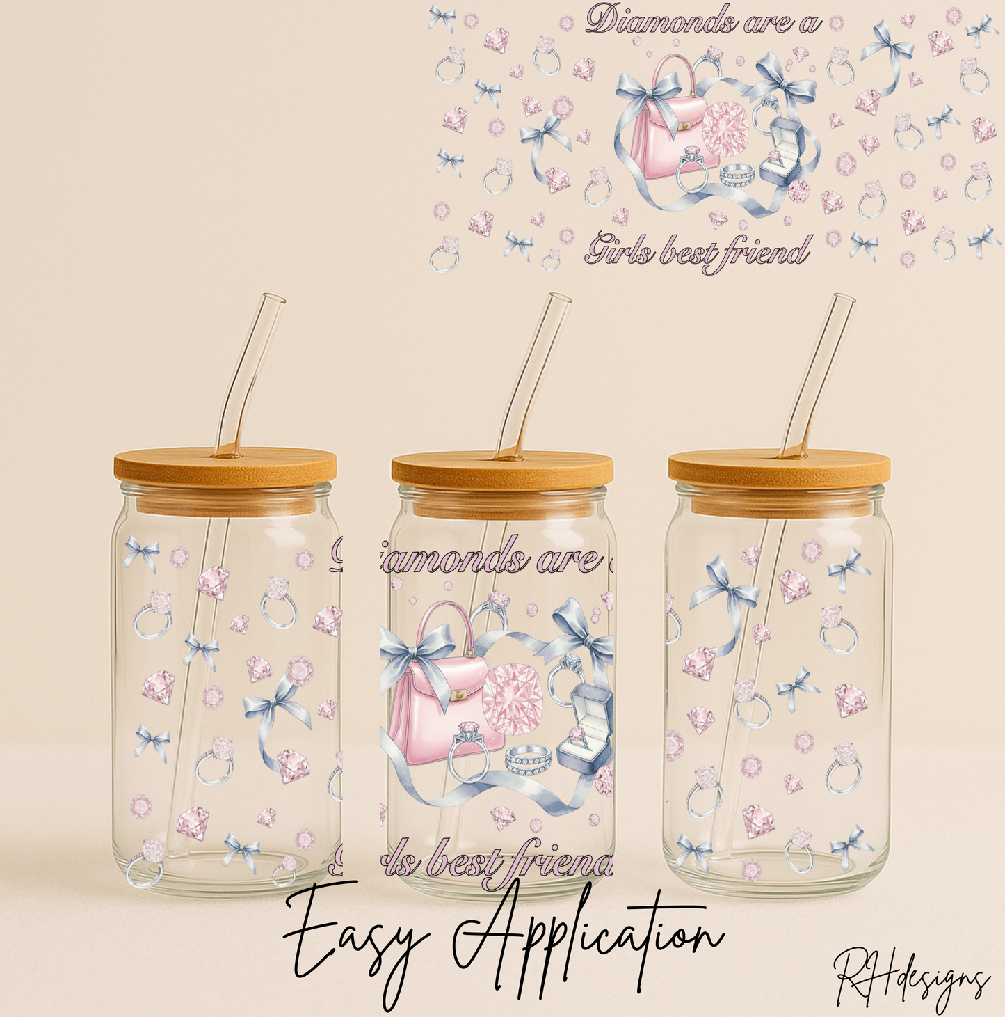 Diamonds Are A Girls Best Friend - 16oz