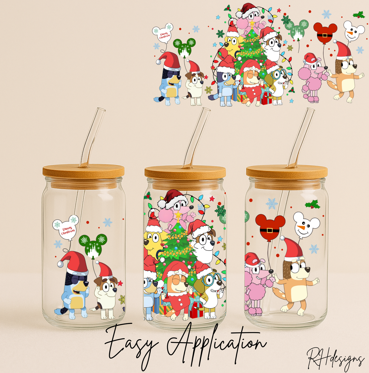 Christmas Blue & Friends - 16oz