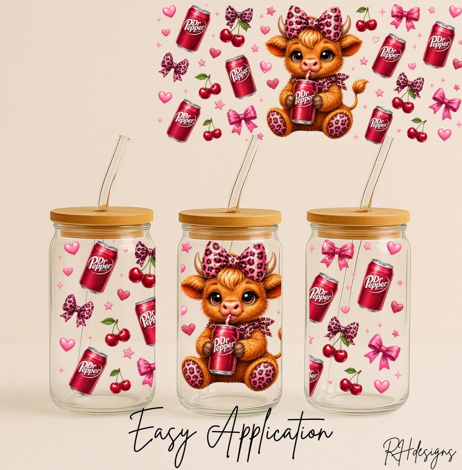 Dr Pep Highland Cow - 16oz