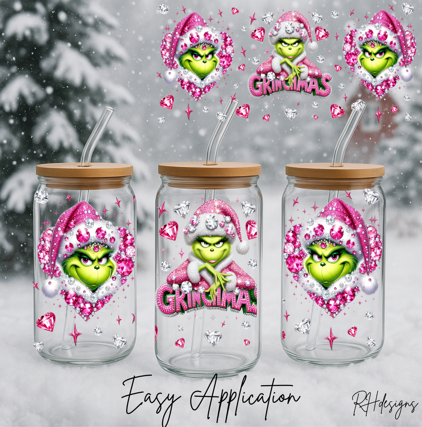 Pink Diamond Grinchy - 16oz