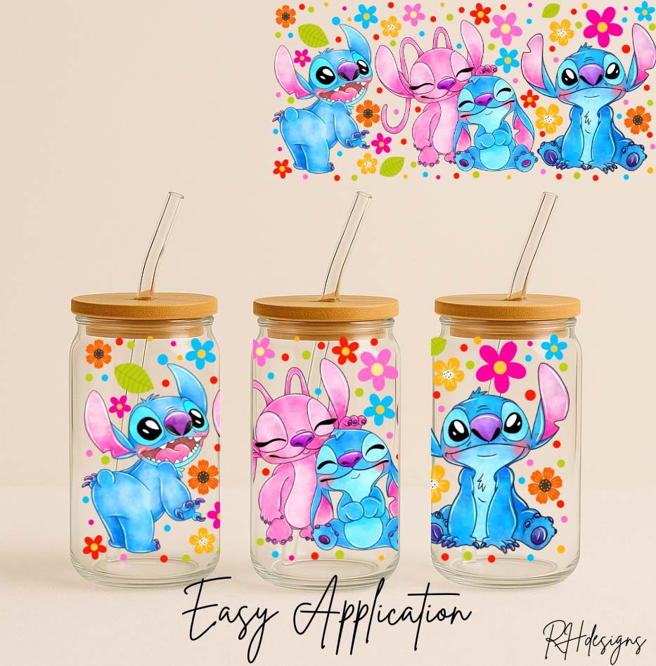 Blue Alien & Angel Flowers - 16oz