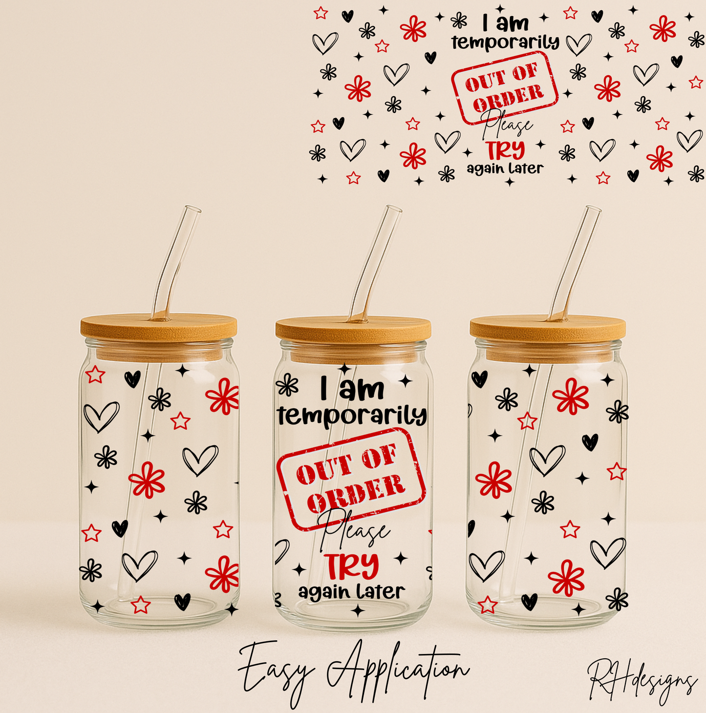 I Am Temporarily Out Of Order - 16oz