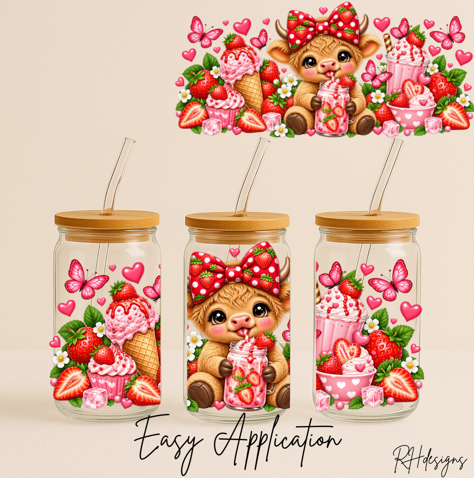 Milkshake Highland Cow - 16oz