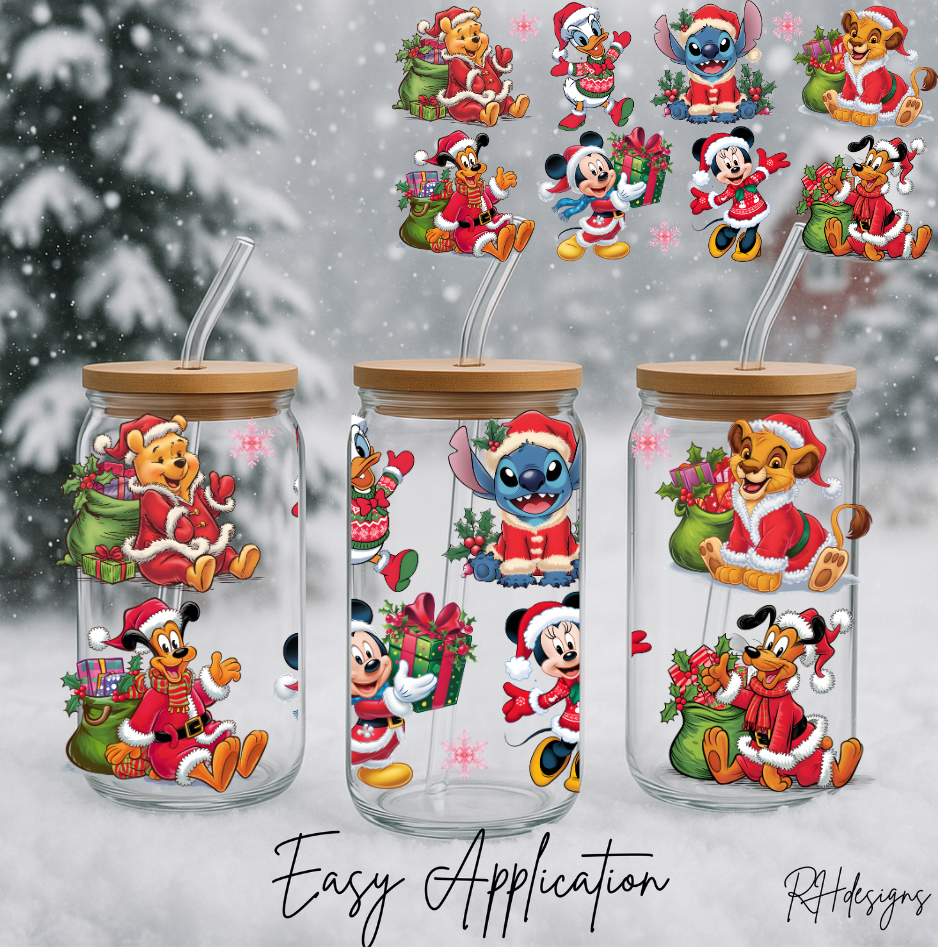Christmas Multi Character - 16oz