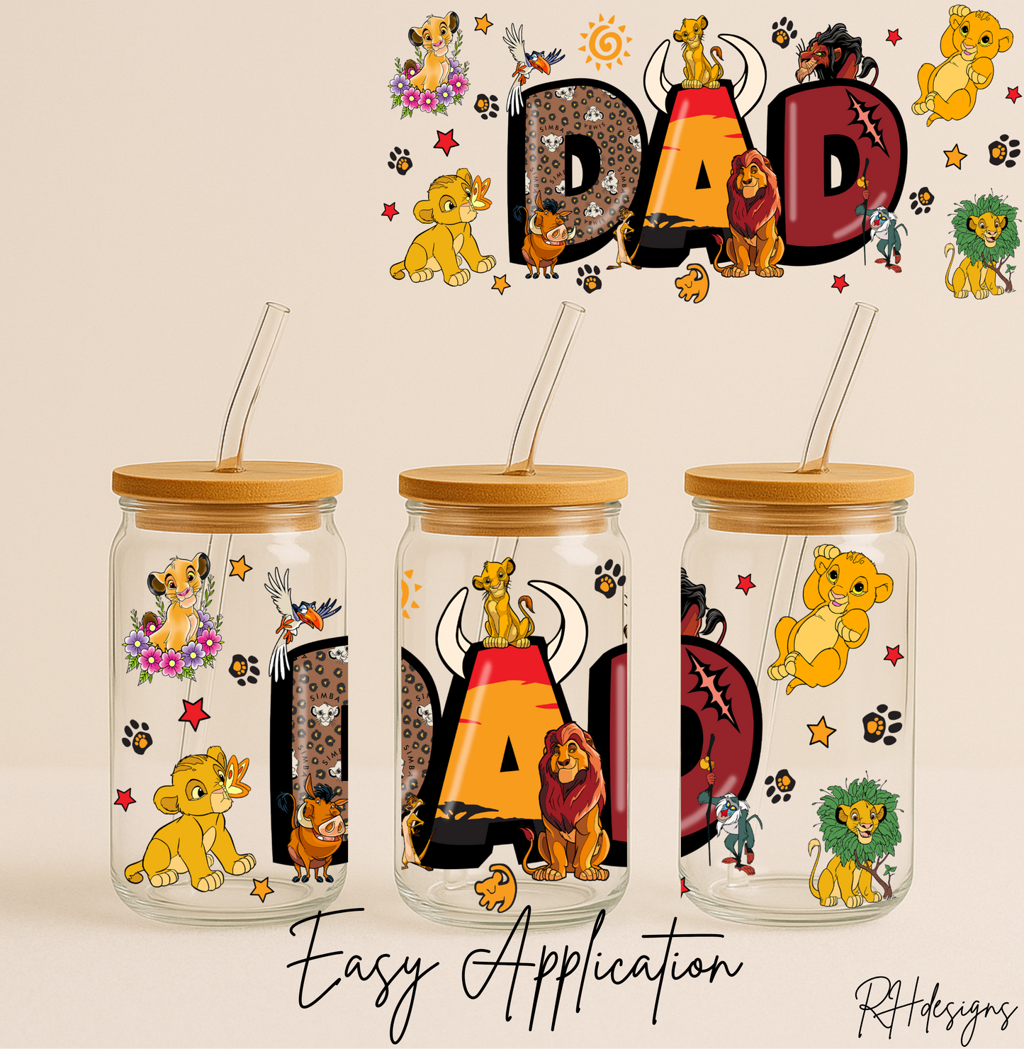 Dad Lion - 16oz