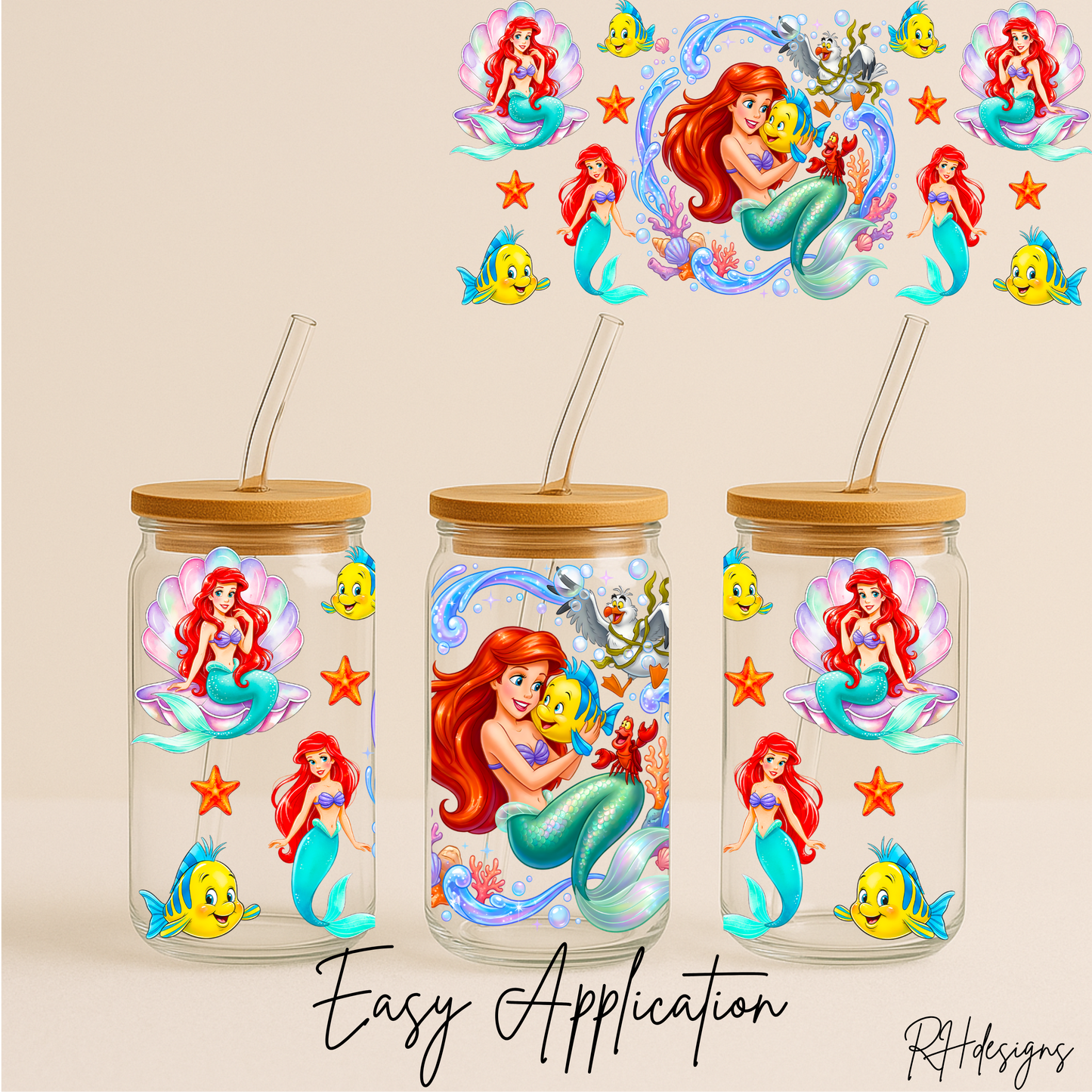 Mermaid & Friends - 16oz
