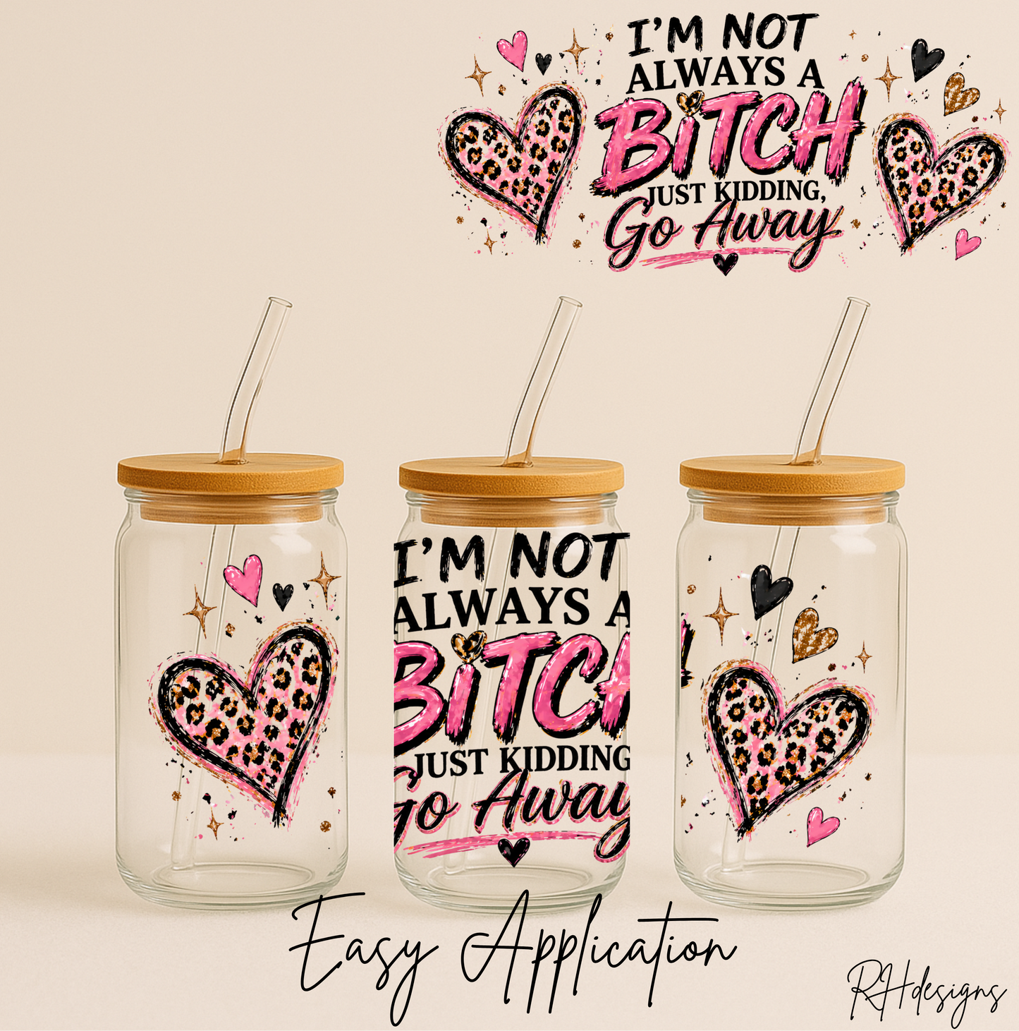 Just Kidding Go Away - 16oz