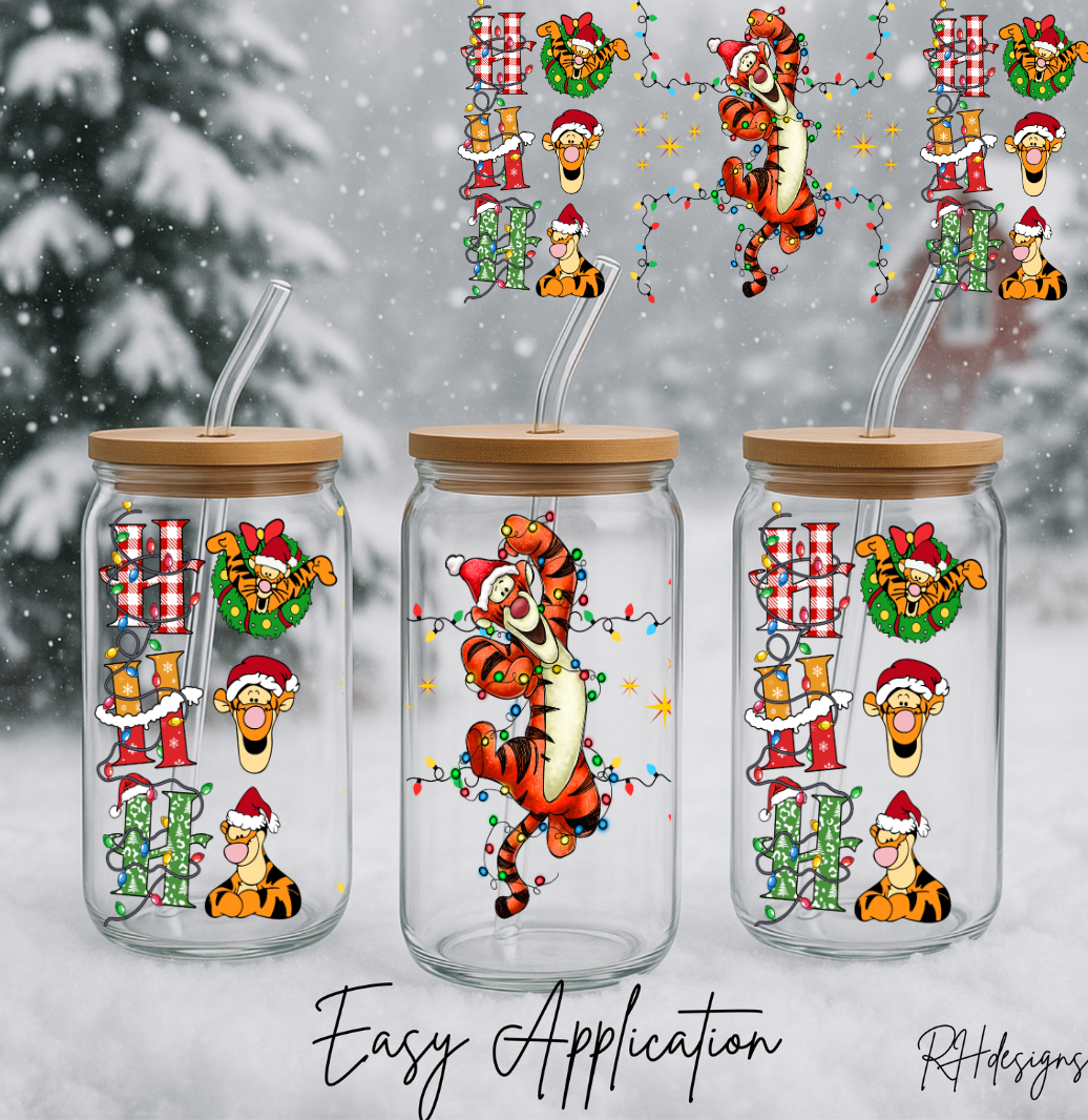 Ho Ho Ho Bouncing Tiger - 16oz
