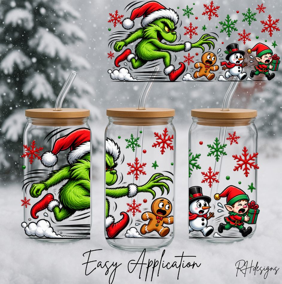 Christmas Running Grinchy - 16oz