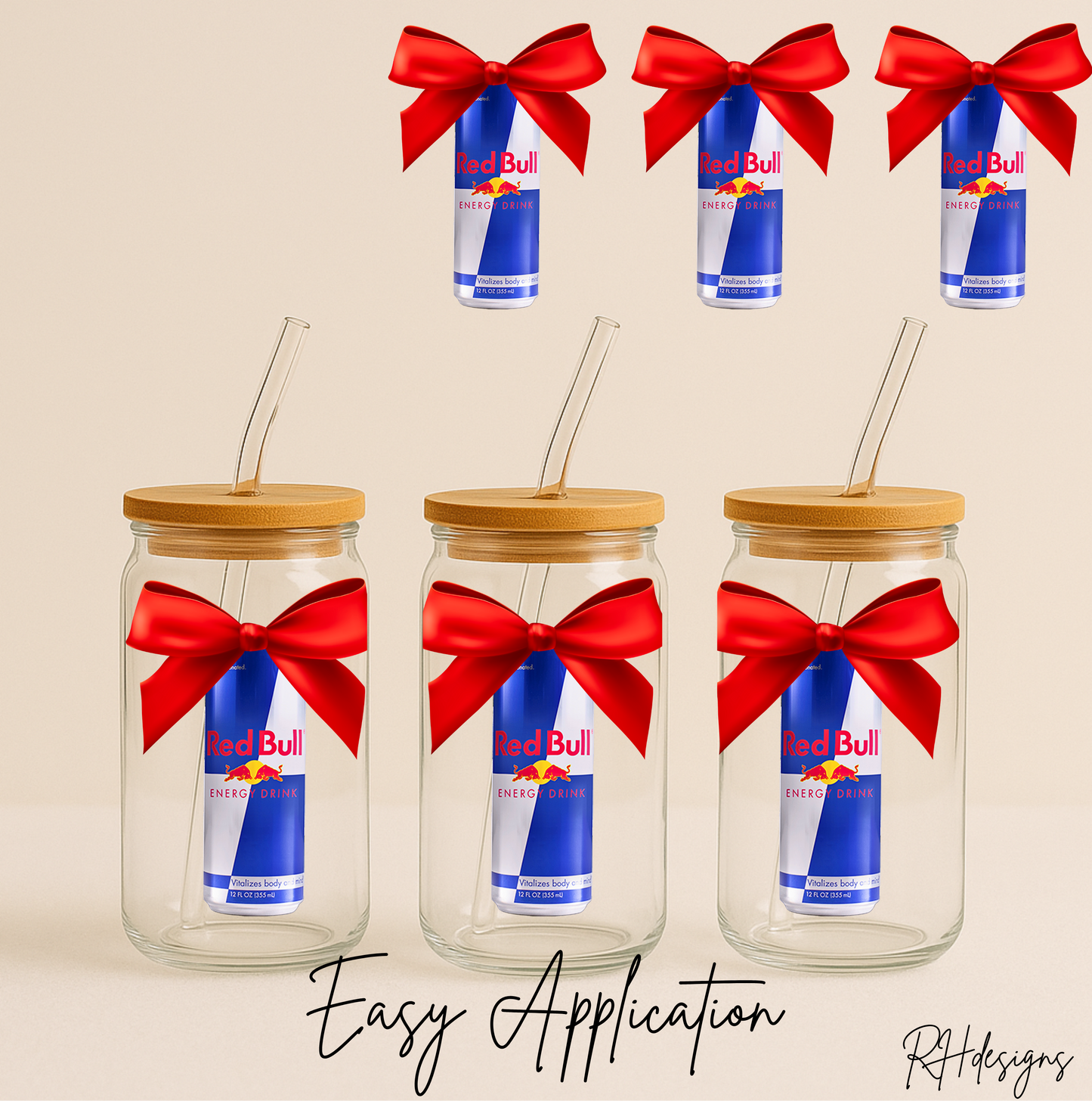 Red Bow Drink - 16oz