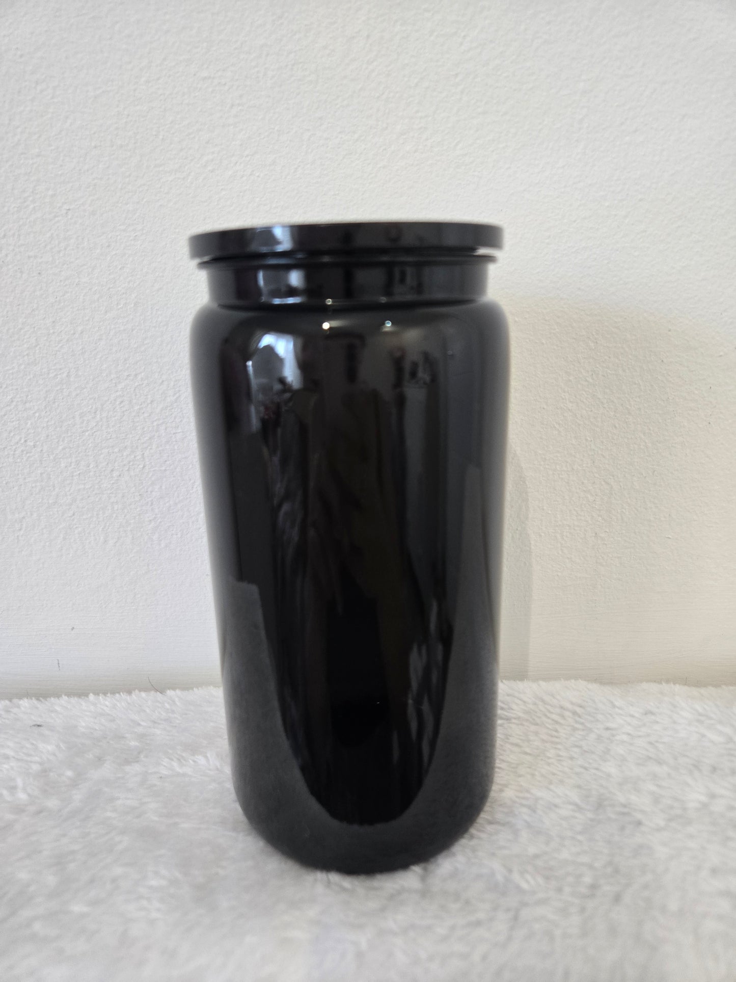 Acrylic Black Coloured 16oz