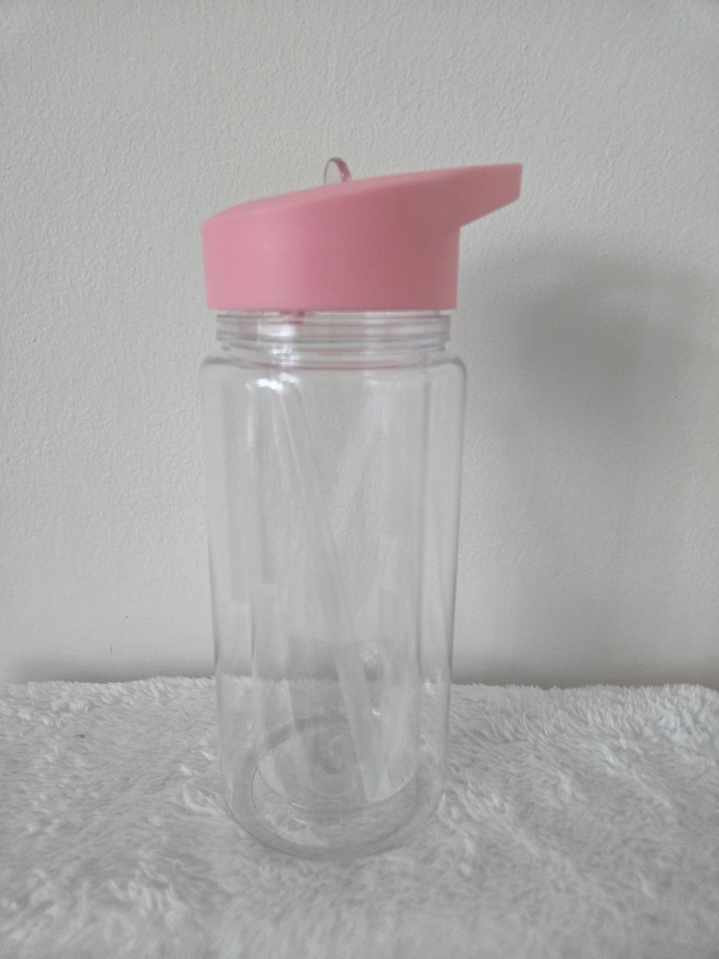 Pink Kids Snowglobe Bottles 10oz