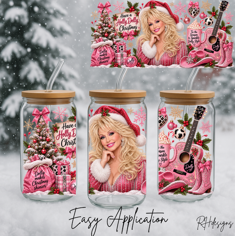 Have A Holly Dolly Christmas - 16oz