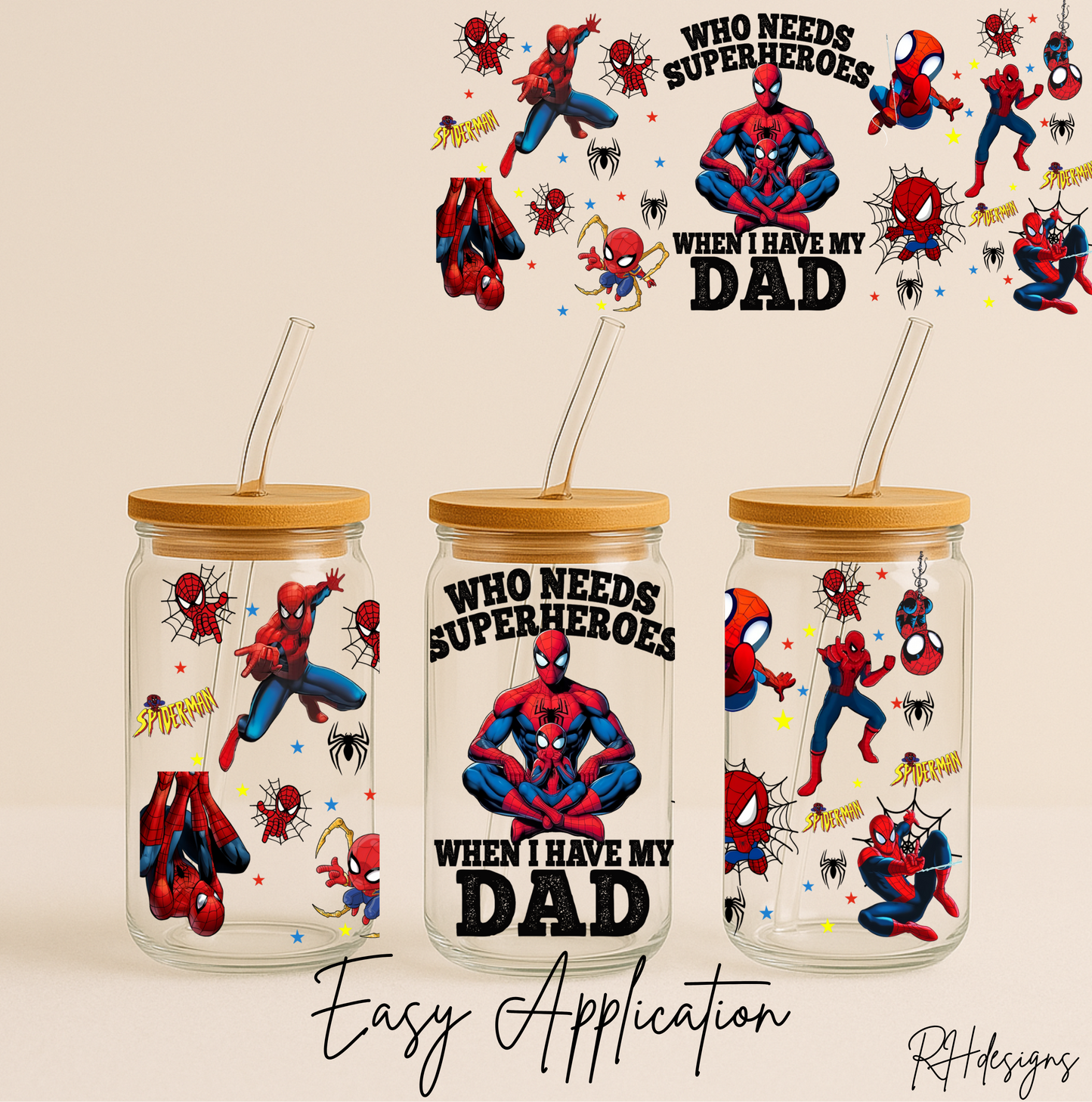 Who Needs Superheros - 16oz