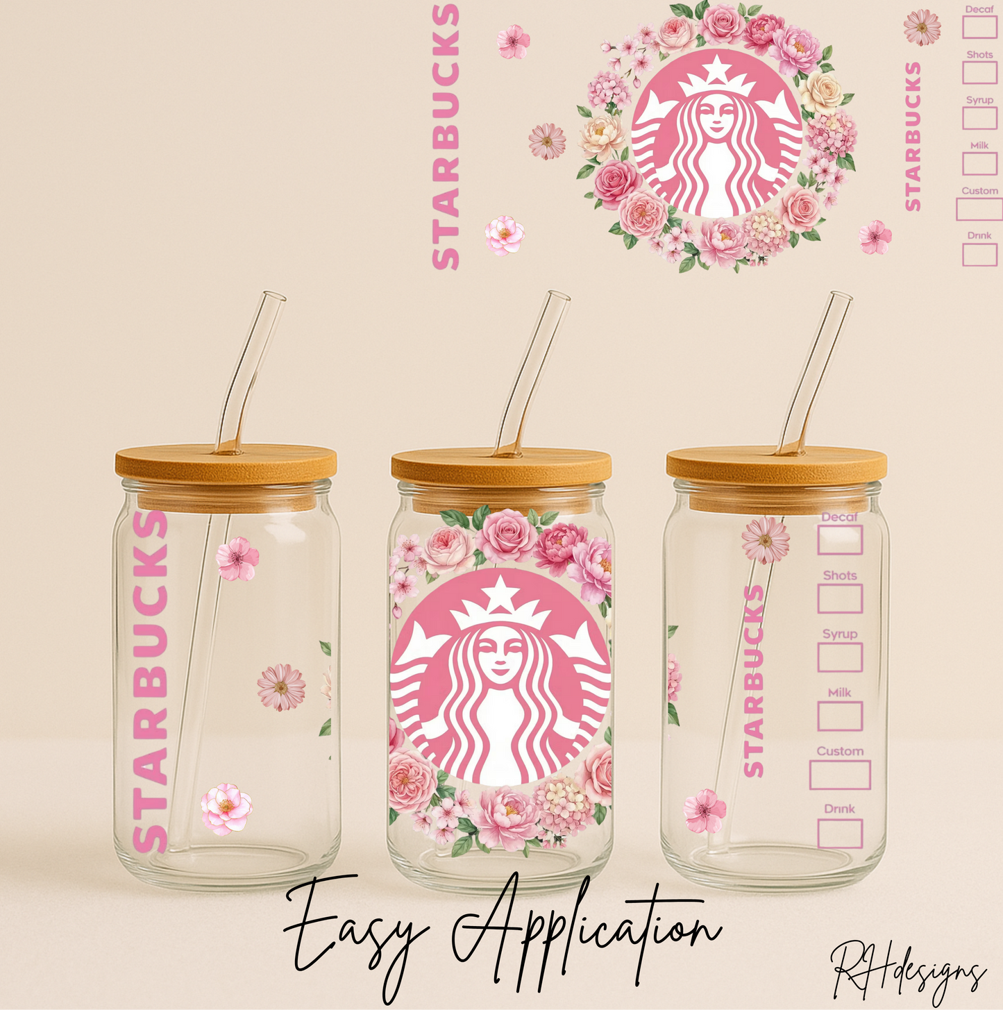 Star Pink Girl - 16oz