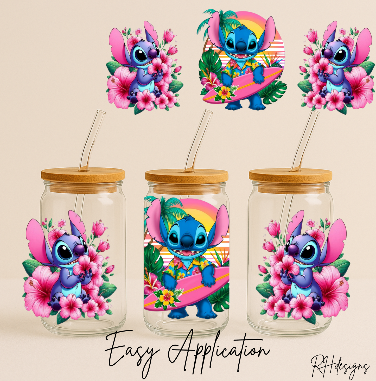 Blue Alien Surf Pink - 16oz