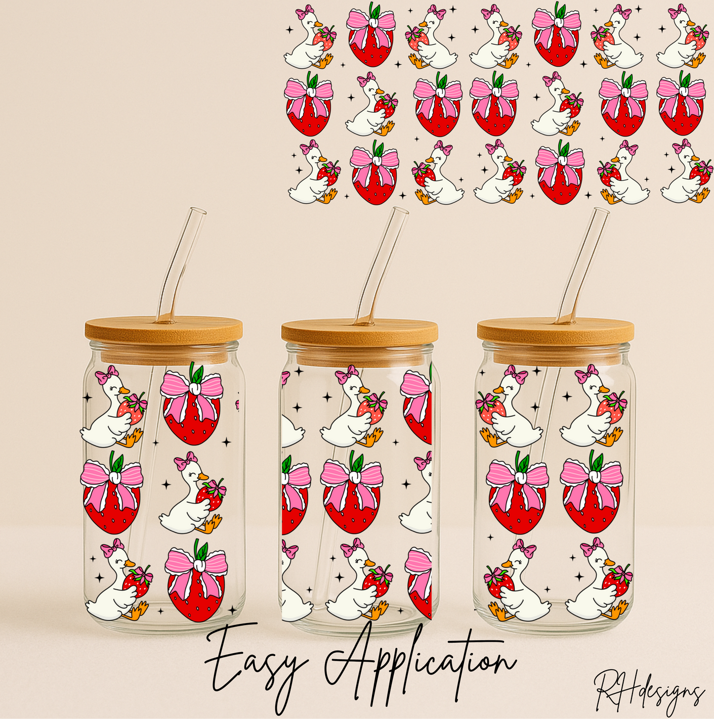 Strawberry Ducks - 16oz