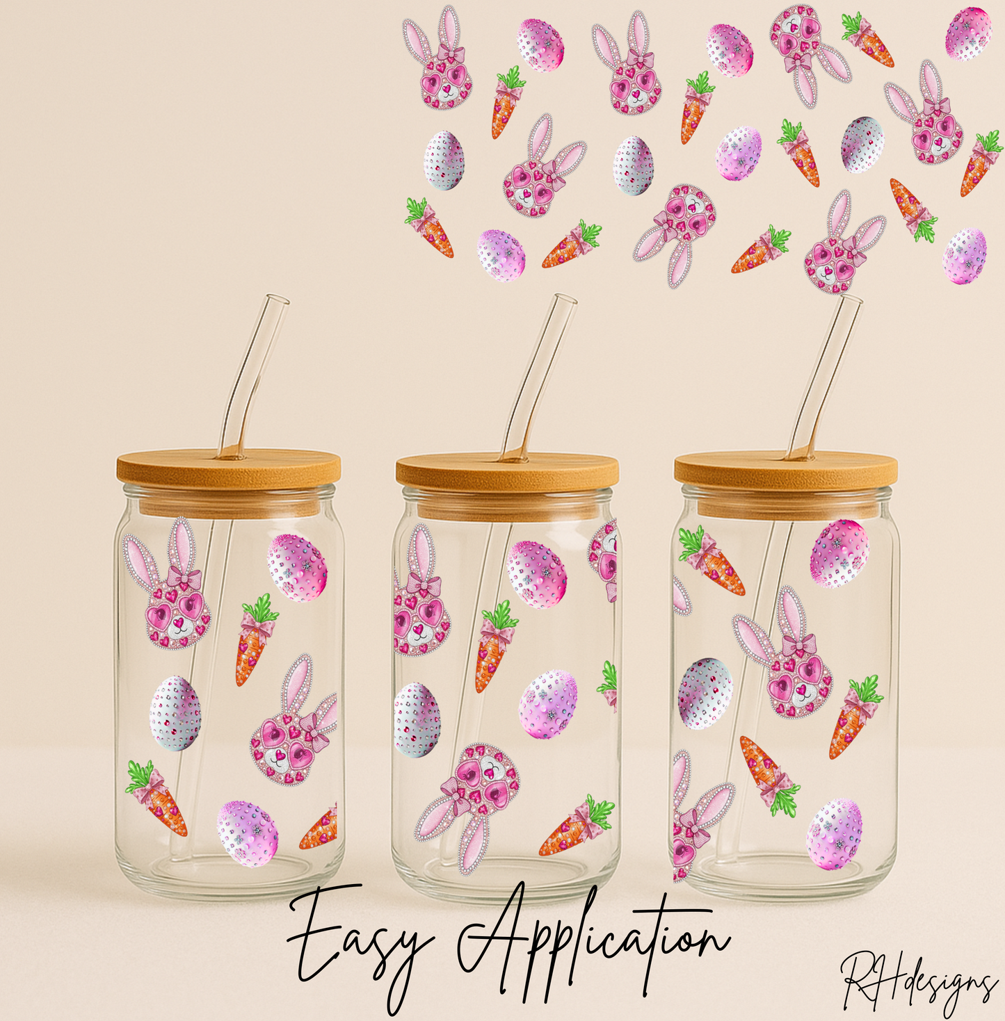 Diamond Easter Bunny - 16oz